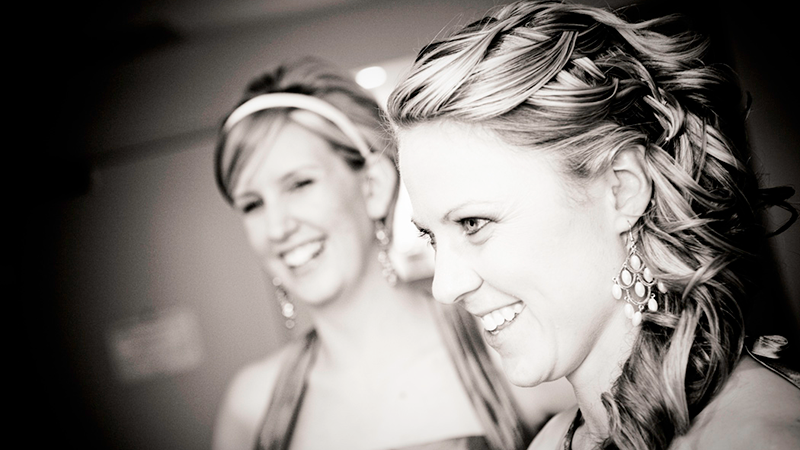 Bridal hair and makeup trial — bride preview session with Amanda Frost