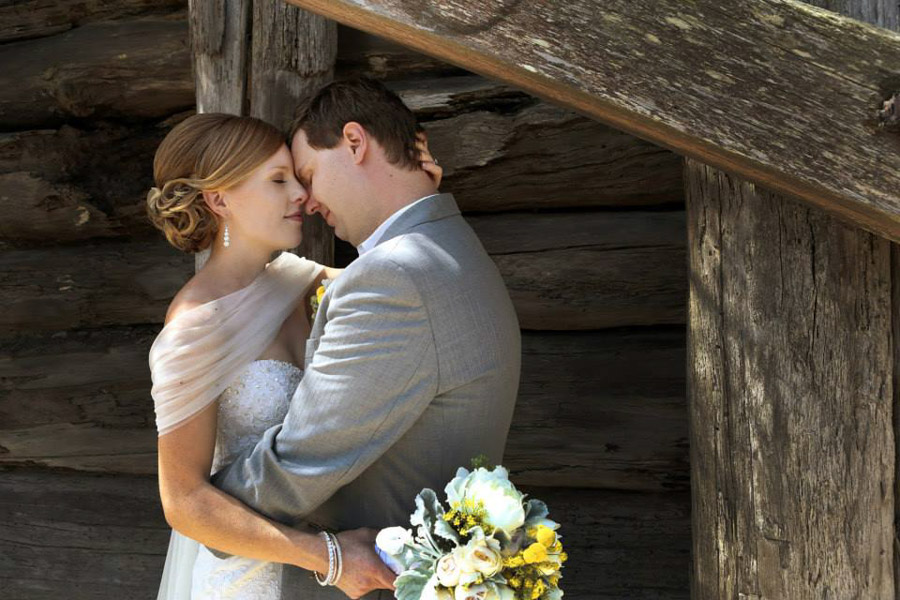 Newcastle Bride and Groom elopement hair and makeup